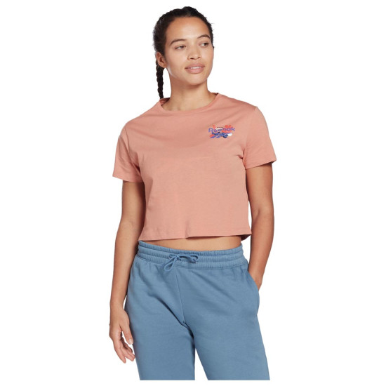 Reebok Γυναικεία κοντομάνικη μπλούζα TE Graphic Tee Reebok Γυναικεία κοντομάνικη μπλούζα TE Graphic Tee